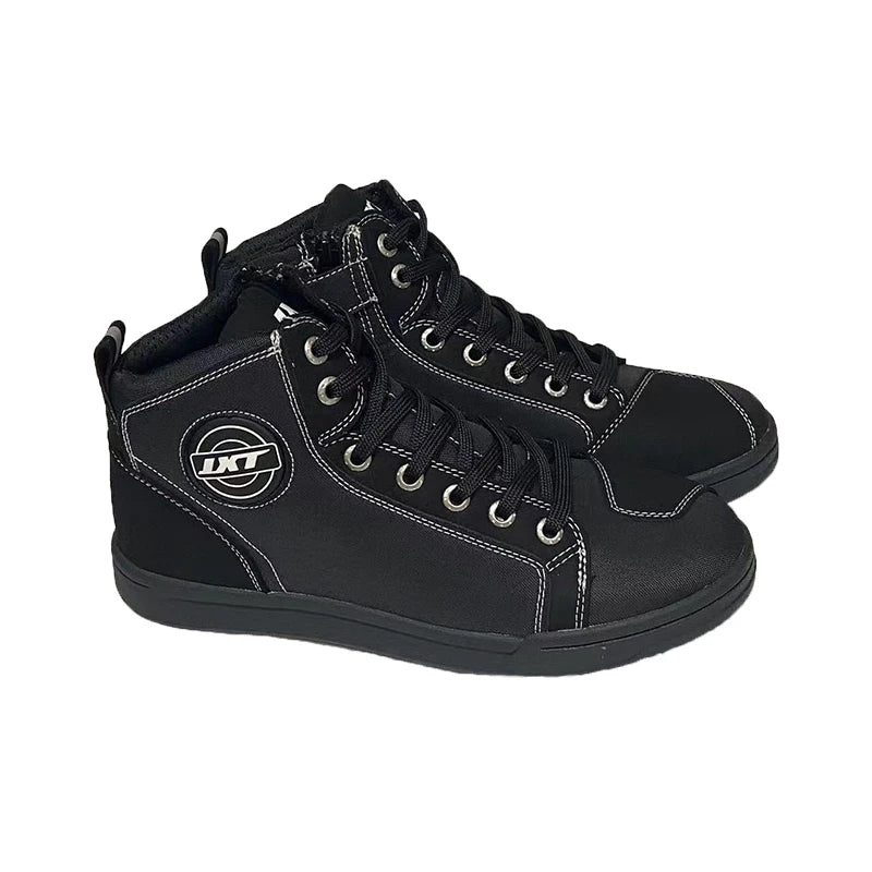 JXT WOLF motorcycle riding shoes men's and women's casual short boots fall-proof breathable riding boots protective shoes