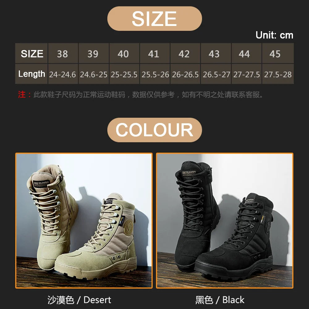 DUHAN Motorcycle Boots Racing Shoes Breathable Motocross Tactics Boots Wear Resistant Shockproof Men Women Motorcycle Shoes