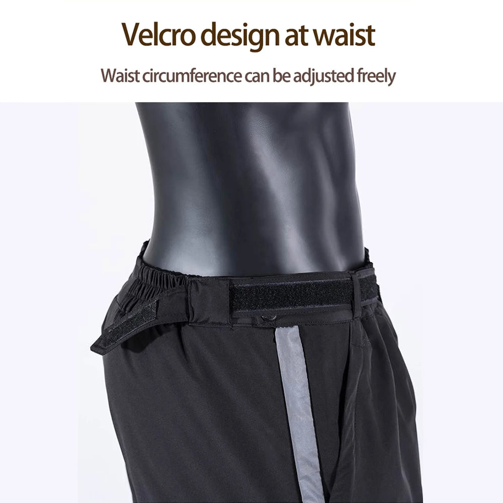 Motorcycle Pants Water Windproof Protection Quick Release Leggings Outdoor Fishing Winter Pants Night Reflective Riding Pants