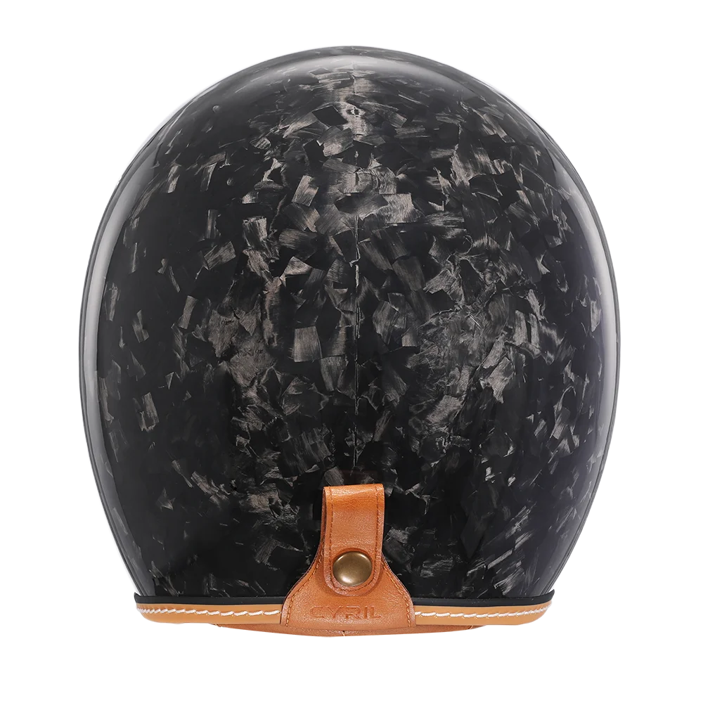 Carbon Fiber Lightweight Open Face Motorcycle Helmet Vantage Jet Helmet DOT ECE Approved for Men Women Capacetes De Moto