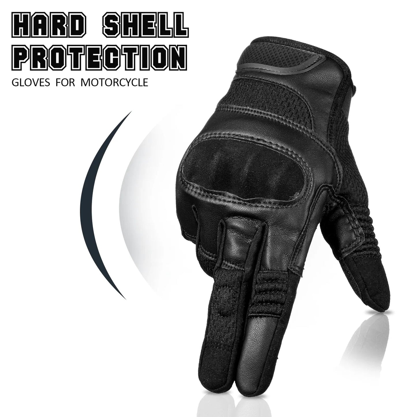 IRON JIA'S Motorcycle Gloves Men Touch Screen Knuckle Protector Motorbike Riding Wearable Breathable Motocross Glove For Women