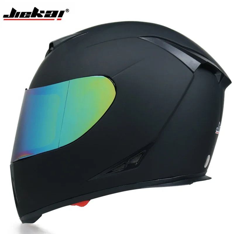 Full Face Motorcycle Helmet Washable Lining with Dual Lens Stylish Fast Release Racing Helmet Casco Casque Moto DOT Approved