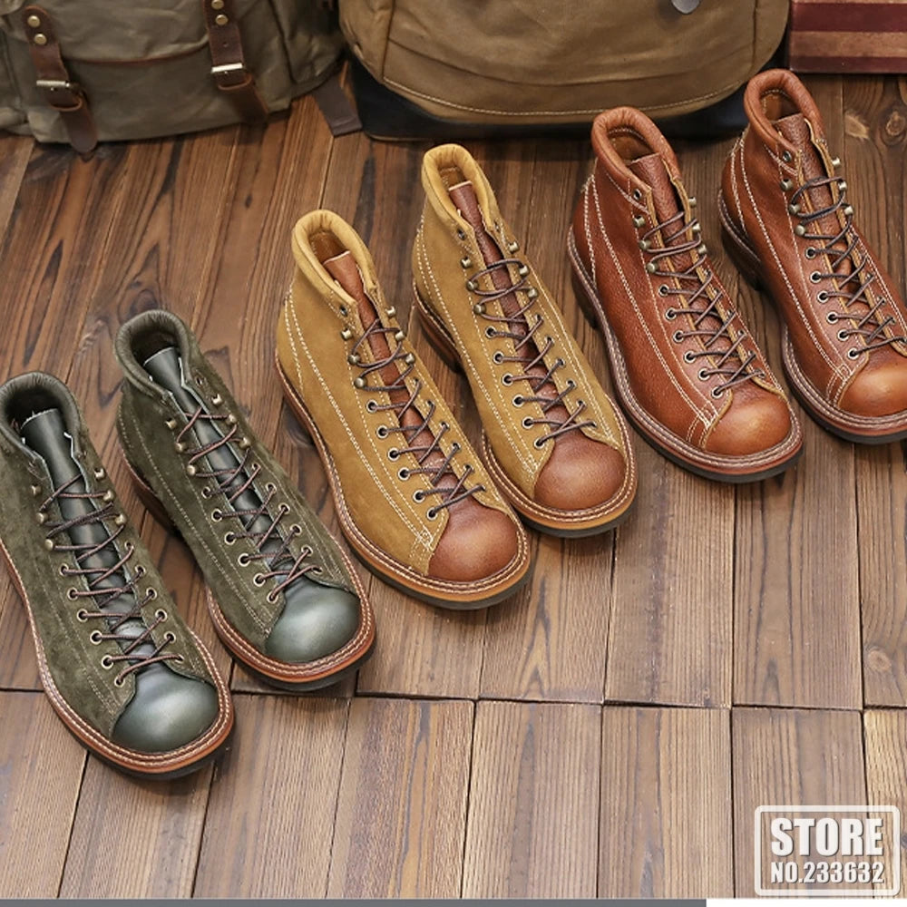 Motorcycle Boots Waterproof Microfiber Material Moto Boots Motorcycle Shoes Motorbike Chopper Cruiser Touring Ankle Shoes