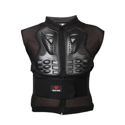 Motorcycle Armor Motorcycle Jacket Breathable Riding Chest Protector Sleeveless Off-road Riding Armor Vest Jacket Back Guard