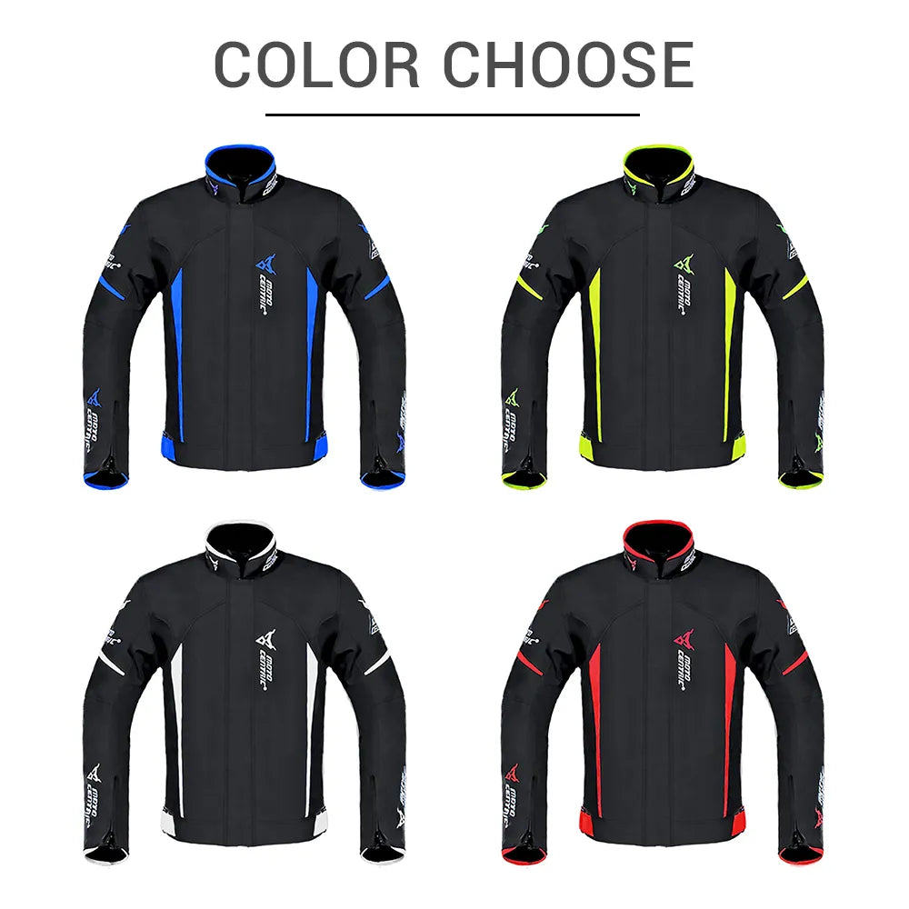 Motorcycle Jacket Waterproof Chaqueta Moto Windproof Suit Moto Protection Motorbike Riding Moto Jacket + Pants For 4 Season