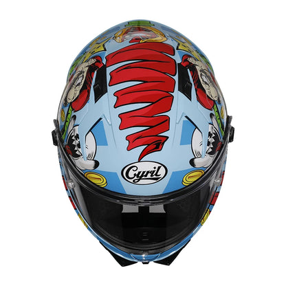 Cyril Full Face Helmet Motorcycle DOT Certified Safety Comfortable Breathable Sun Visor Racing Sports Helmets