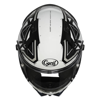 Cyril Full Face Helmet Motorcycle DOT Certified Safety Comfortable Breathable Sun Visor Racing Sports Helmets