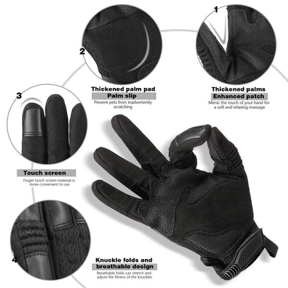 IRON JIA'S Motorcycle Gloves Men Touch Screen Knuckle Protector Motorbike Riding Wearable Breathable Motocross Glove For Women