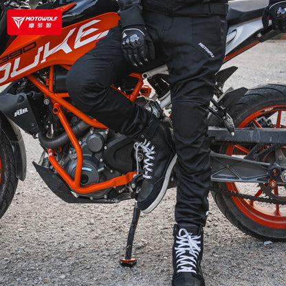 Motorcycle Pants Men Moto Protective Gear Riding Touring Trousers Motocross Pants Pantalon Moto Pants With Hip and Knee Gears