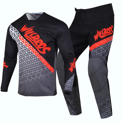 Willbros MX Motocross Jersey Pants Set Offroad Dirt Bike Enduro MTB BMX SX Racing Suit Gear Combo