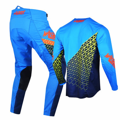 Willbros MX Motocross Jersey Pants Set Offroad Dirt Bike Enduro MTB BMX SX Racing Suit Gear Combo