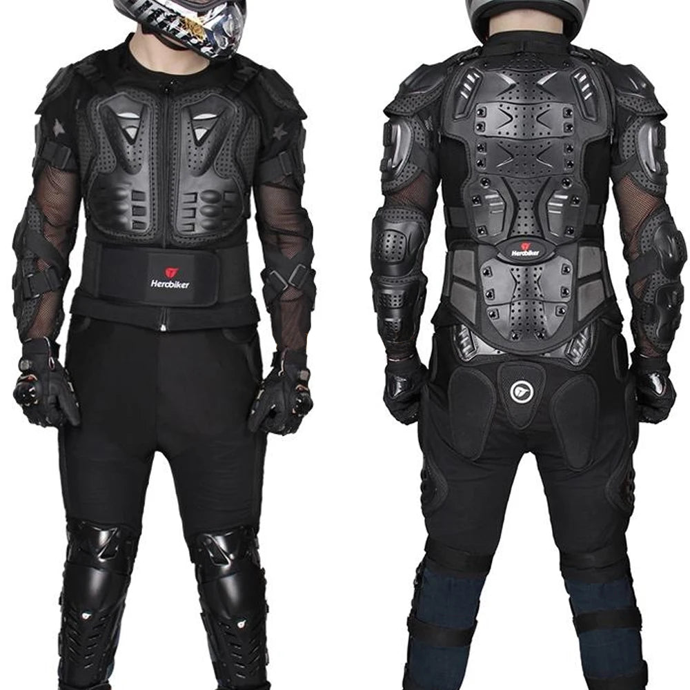 Motorcycle Armor Body Protection Motorcycle Jacket Men Moto Body Protector Riding Turtle Motocross Racing Armor S-5XL Size