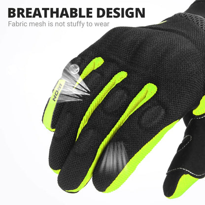 Motorcycle Gloves Moto Touch Screen Breathable Powered Motorbike Racing Riding Bicycle Protective Gloves Summer Men Cycl Gloves