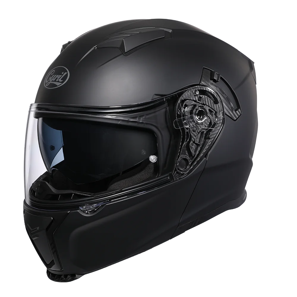 Motorcycle Helmet Dual Visor Modular Flip Up Full Face Helmet for Adult Men and Women DOT ECE Approved Moto Helemt AH121