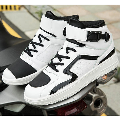 2023 New Motorcycle Shoes Riding Men's Knight Four Seasons Sneakers Boots Bike Mountain Racing Traveling By Equipment Road Speed