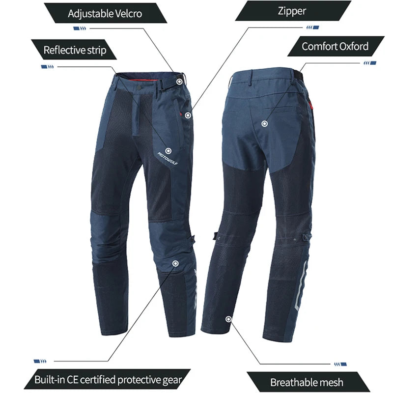 Motorcycle Pants Moto Protection Motocross Jeans Rodilleras Moto Jeans Men Motorcycle Motocross Pants Breathable