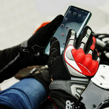 Motorcycle Gloves Breathable Moto Gloves Full Finger Protective Touch Screen Guantes Racing Moto Motocross Outdoor Sports Gloves