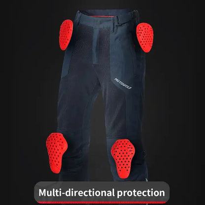 Motorcycle Pants Men Moto Protective Gear Riding Touring Trousers Motocross Pants Pantalon Moto Pants With Hip and Knee Gears