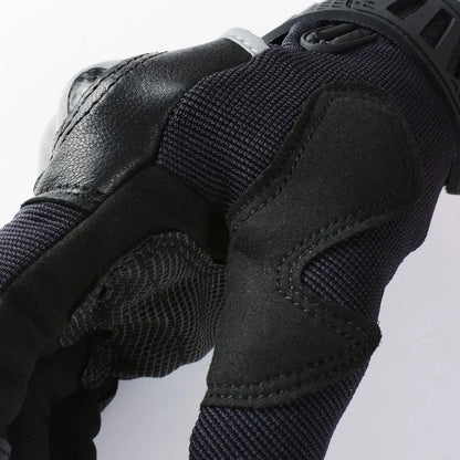 SUOMY Motorcycle Gloves Touchscreen Motocross Gloves Anti-Drop Breathable Moto Gloves Carbon Fiber Shell Protection Reflective