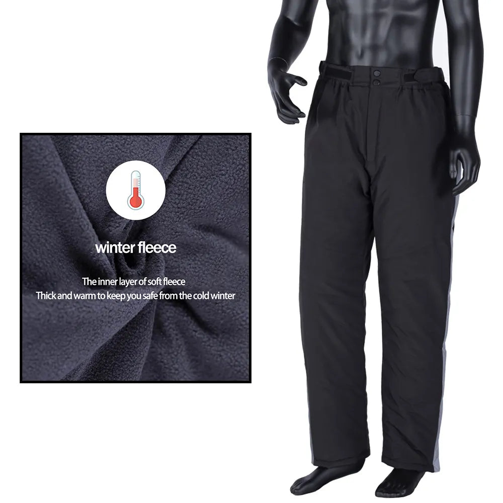 Motorcycle Pants Water Windproof Protection Quick Release Leggings Outdoor Fishing Winter Pants Night Reflective Riding Pants