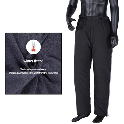 Motorcycle Pants Water Windproof Protection Quick Release Leggings Outdoor Fishing Winter Pants Night Reflective Riding Pants